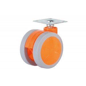 Termo Kaplı Tablalı Renkli Teker- 40kg- D 65mm