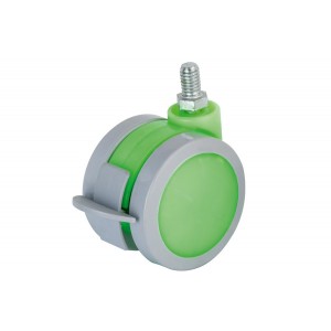 Vidalı Renkli Frenli Teker- 40kg- D 65mm