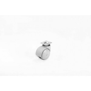 Büro Tipi Tablalı Gri Plastik Tekerlek