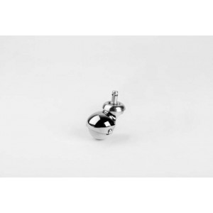 Küre 50'lık Çift Bilyalı Kalın Pimli Krom Kaplama Teker